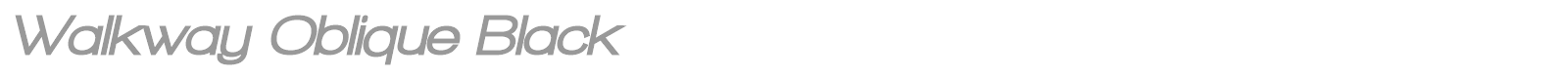 Walkway font preview